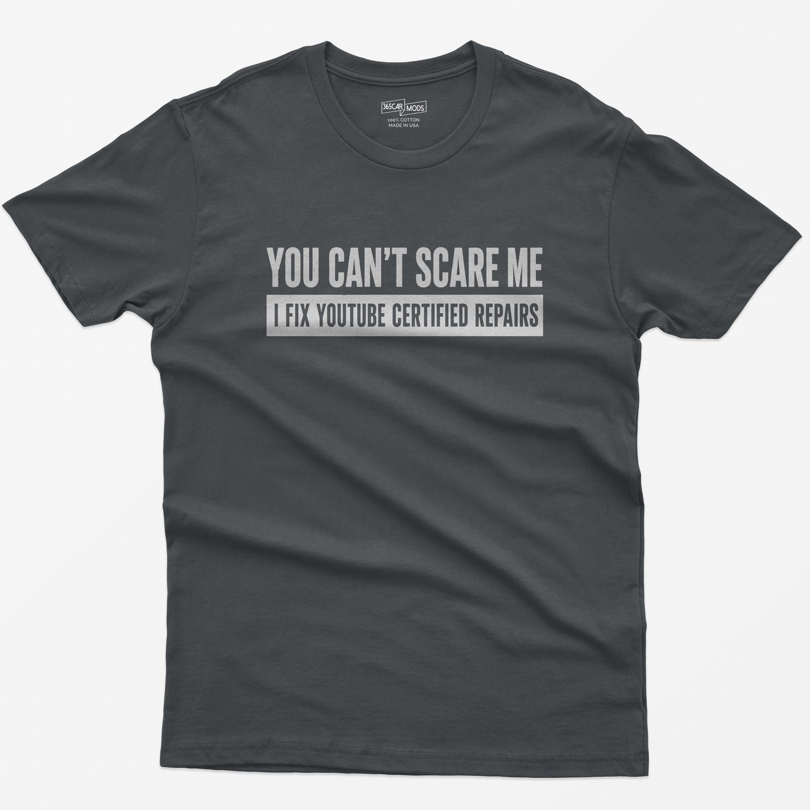 Funny DIY T-Shirt - Charcoal