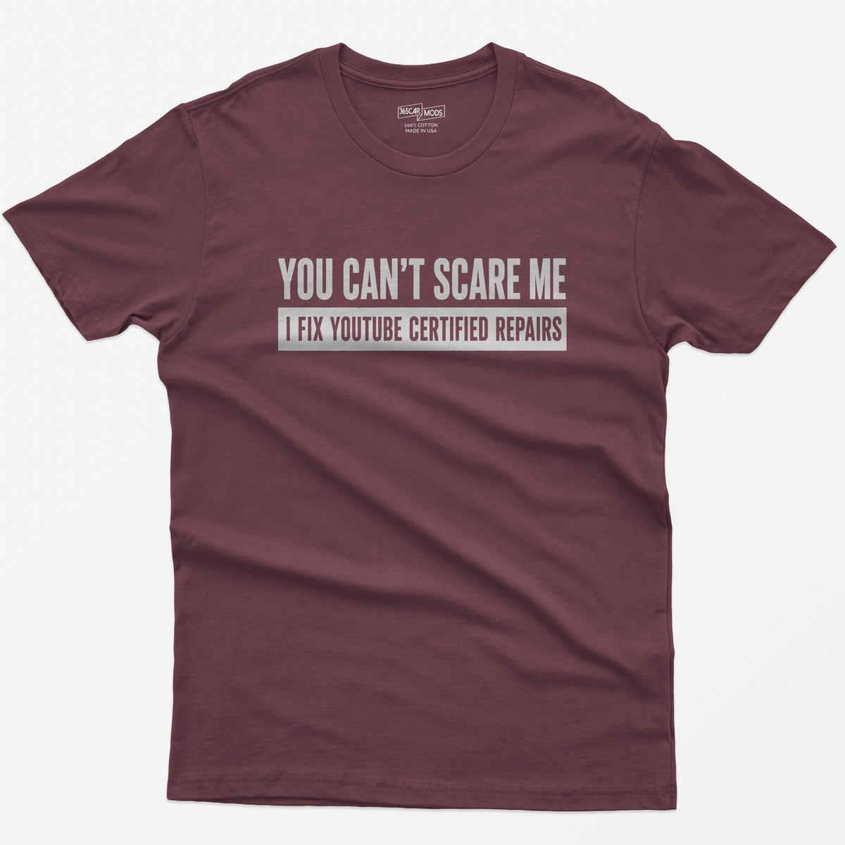 Funny DIY T-Shirt - Maroon