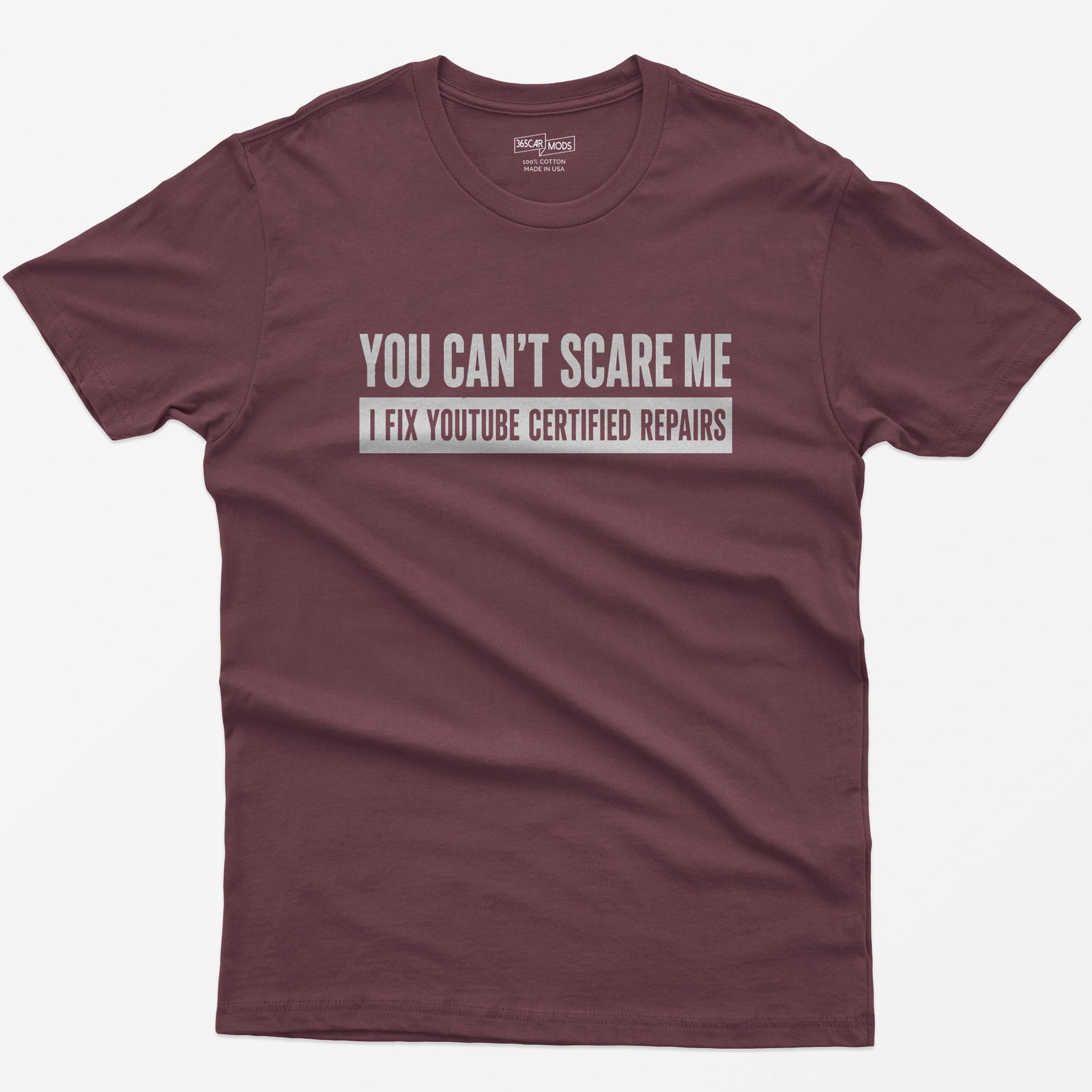 Funny DIY T-Shirt - Maroon