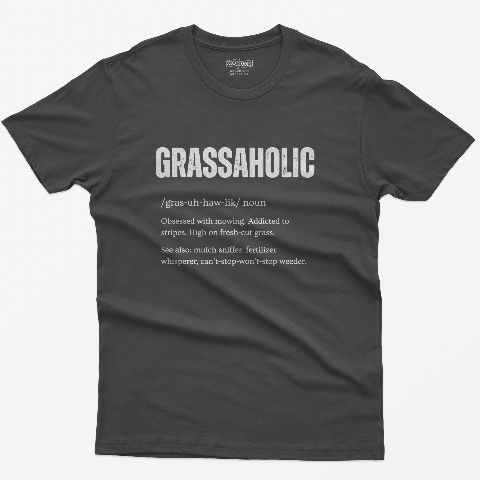 Grassaholic T-Shirt - Dark Heather