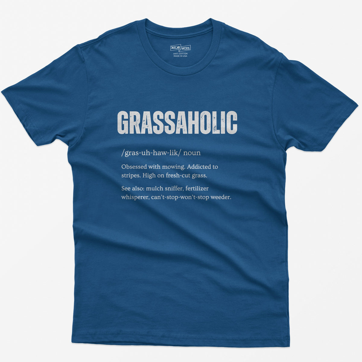 Grassaholic T-Shirt - Royal