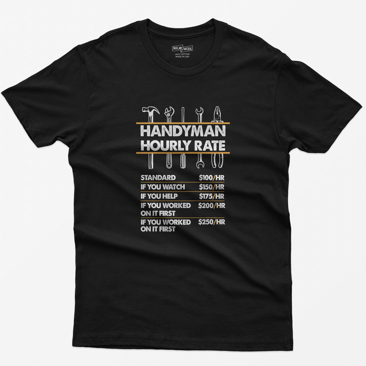 Handyman Hourly Rate T-Shirt