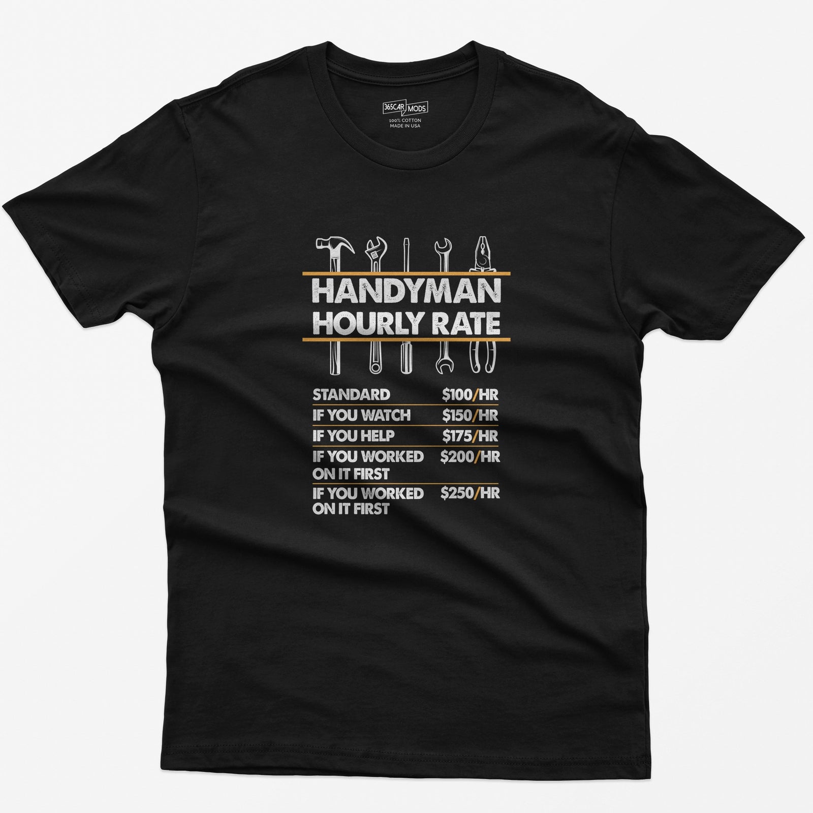 Handyman Hourly Rate T-Shirt