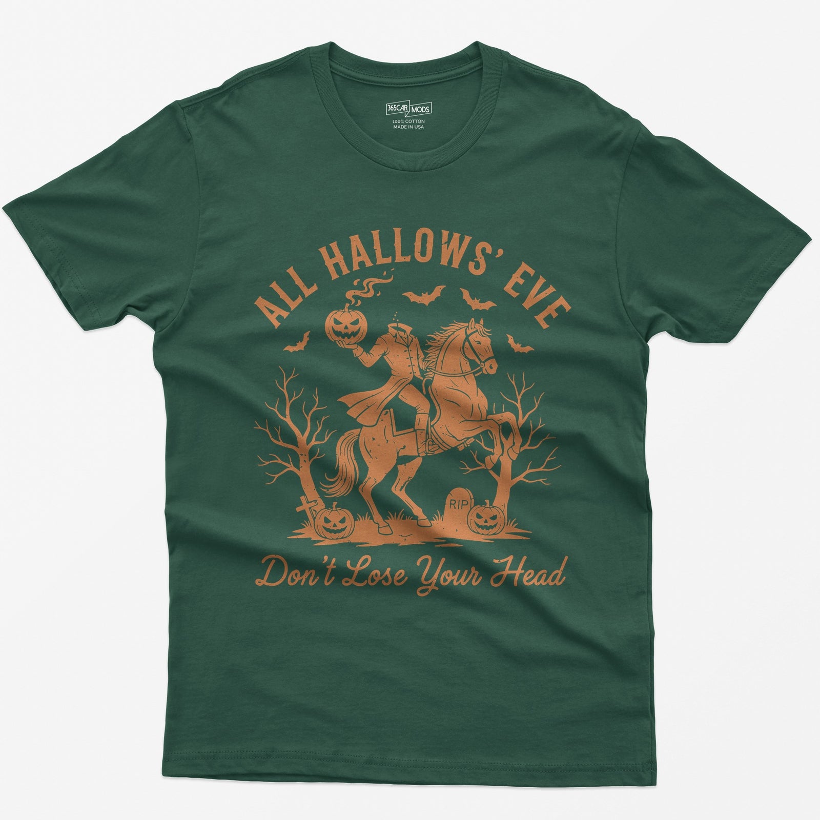 Headless Horseman T-Shirt - Forest Green