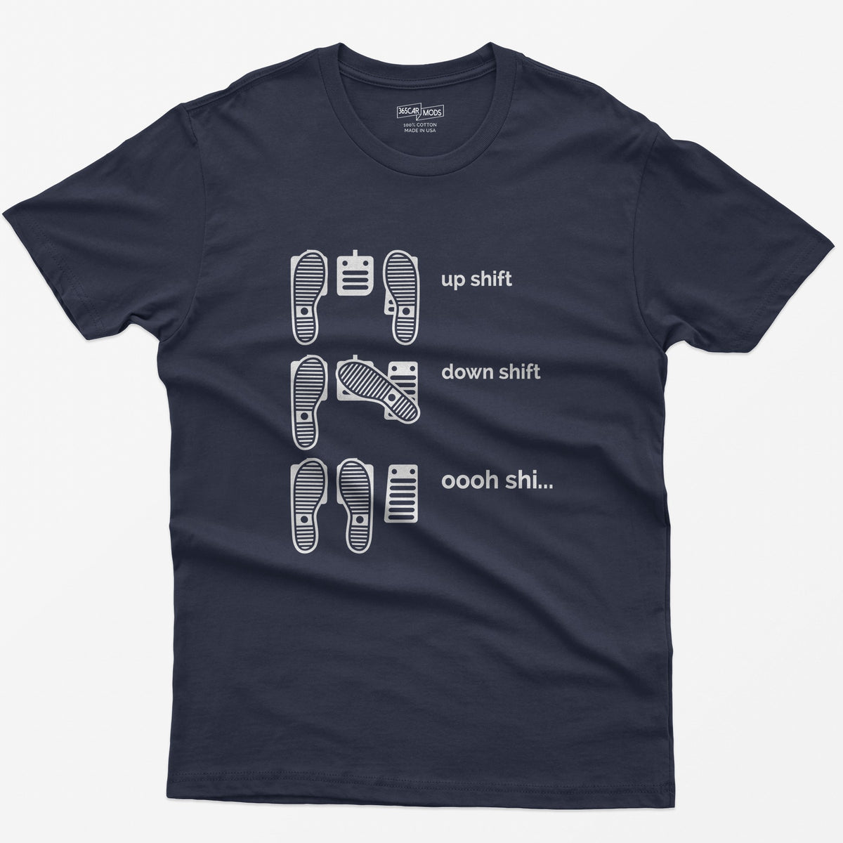 Heel Toe Rev Match T-Shirt - Navy