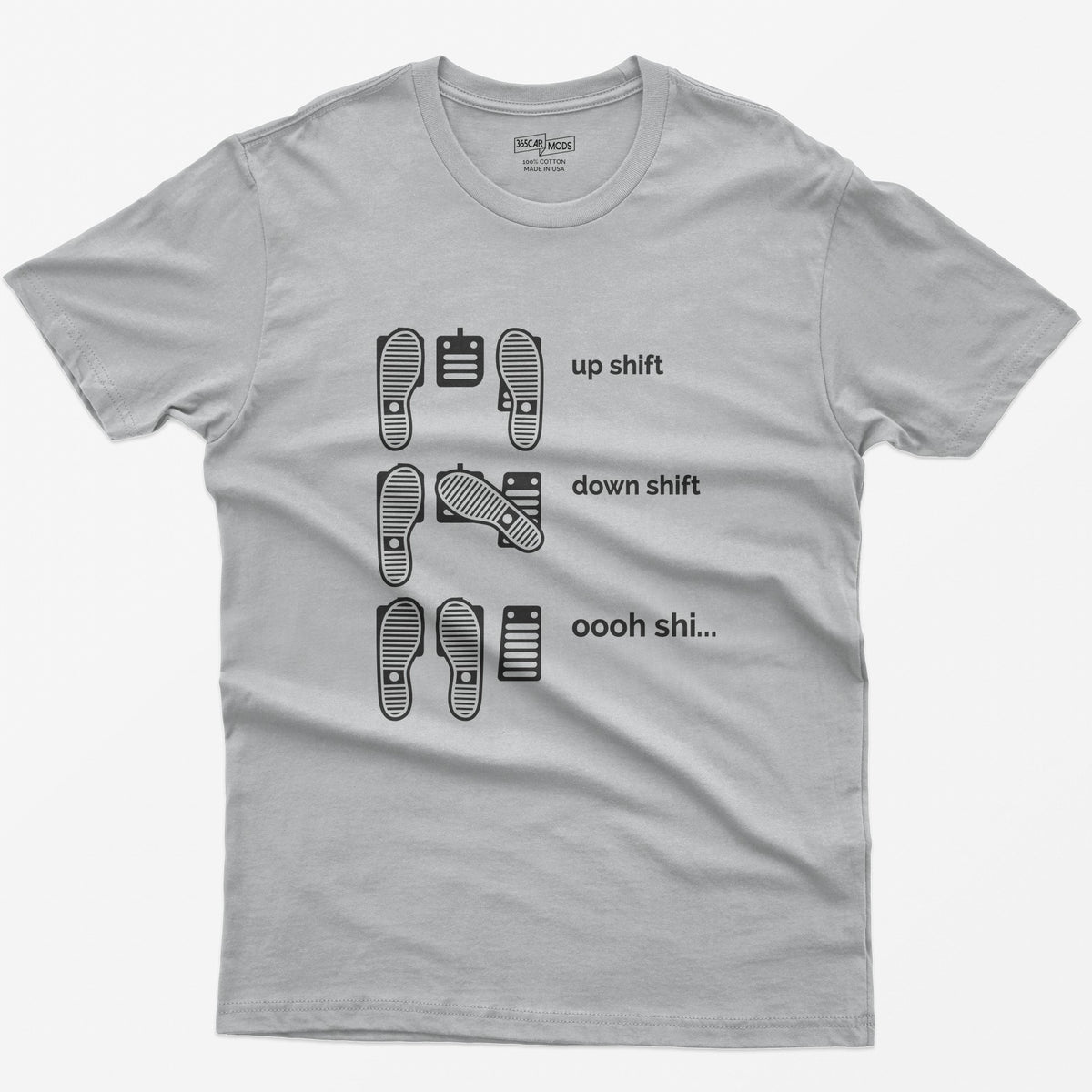 Heel Toe Rev Match T-Shirt - Sport Grey