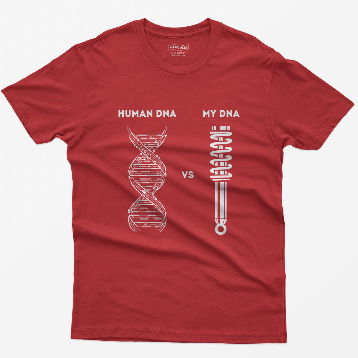 Car Guys DNA T-Shirt - Red