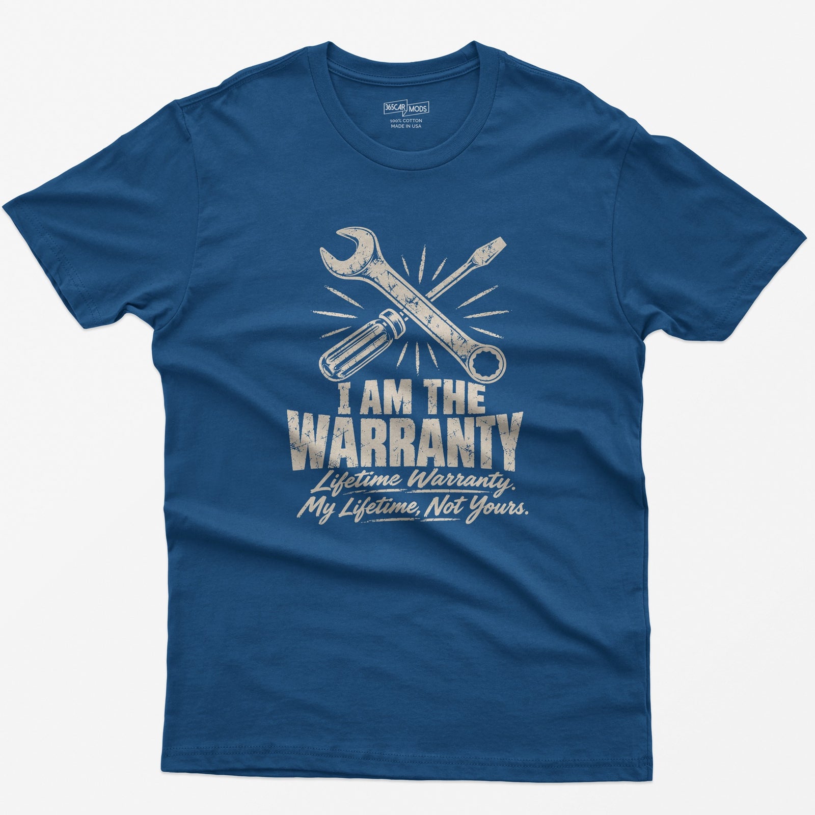 I Am the Warranty T-Shirt - Royal
