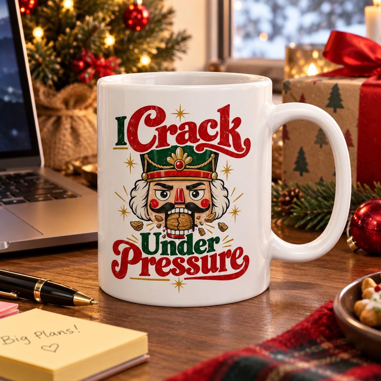 I Crack Under Pressure Coffee Mug