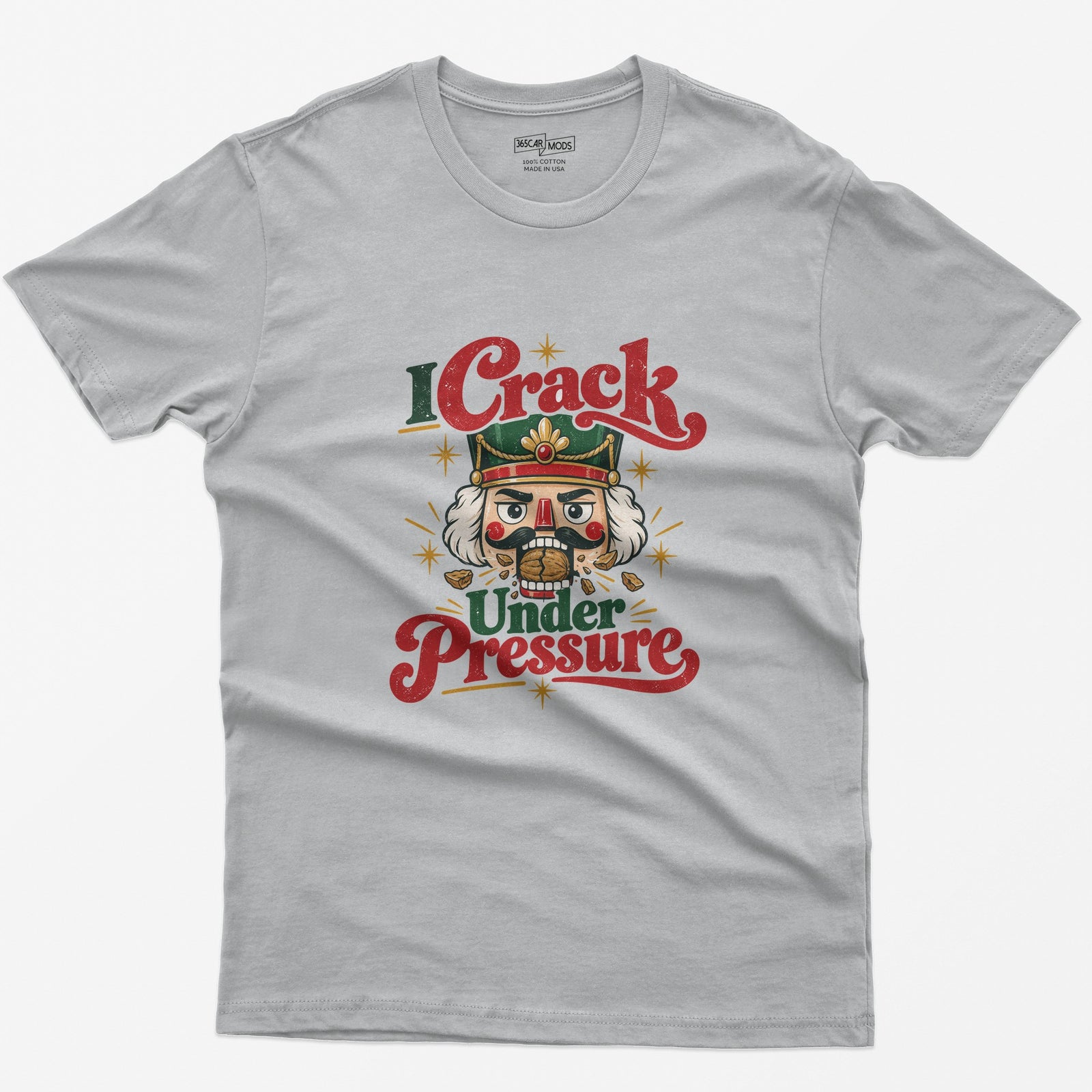 I Crack Under Pressure T-Shirt - Sport Grey