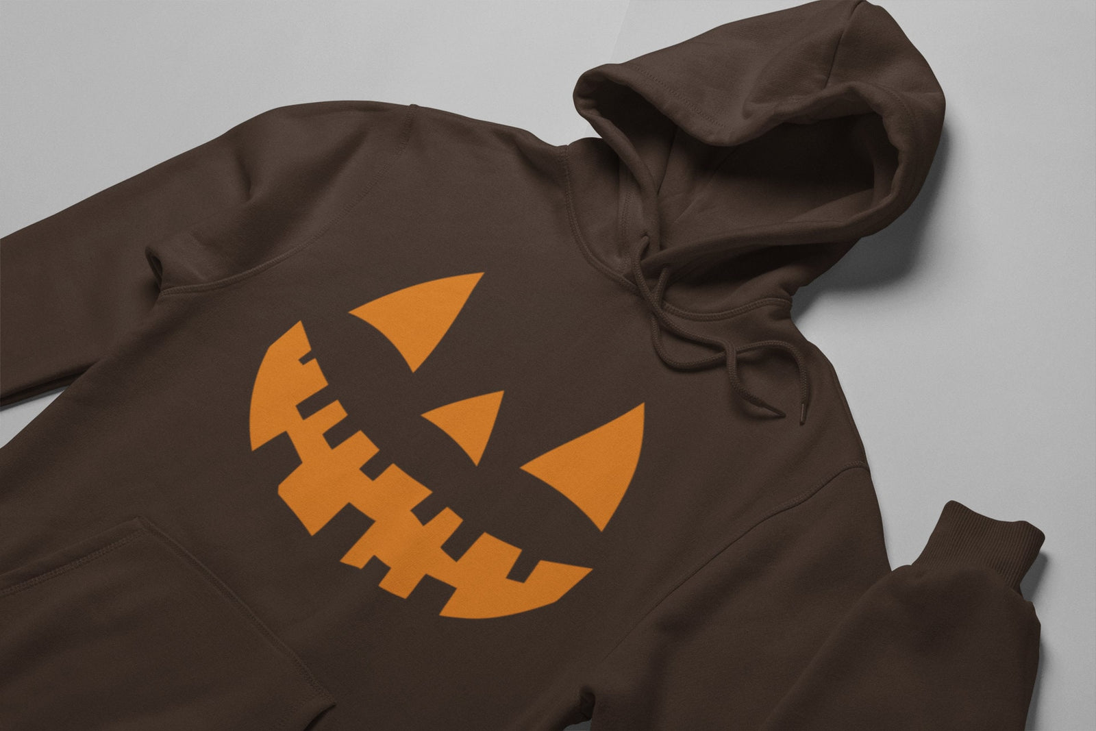 Pumpkin Face Halloween Hoodie, view 9