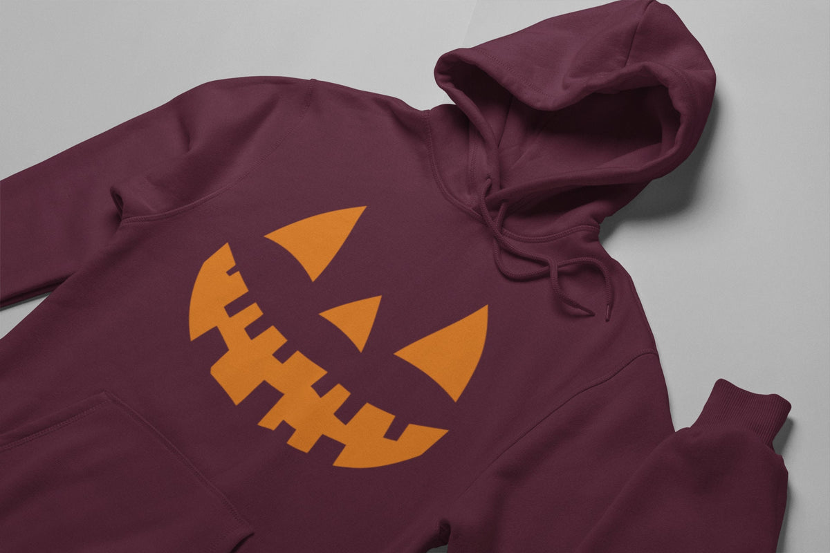 Pumpkin Face Halloween Hoodie, view 7