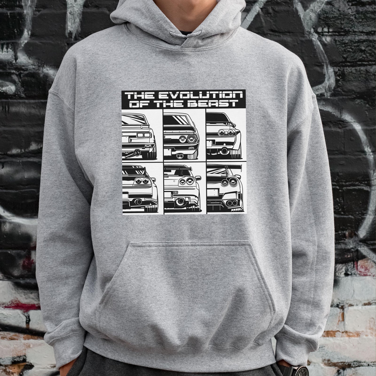 Generations Evolution JDM Legend Hoodie - lifestyle photo