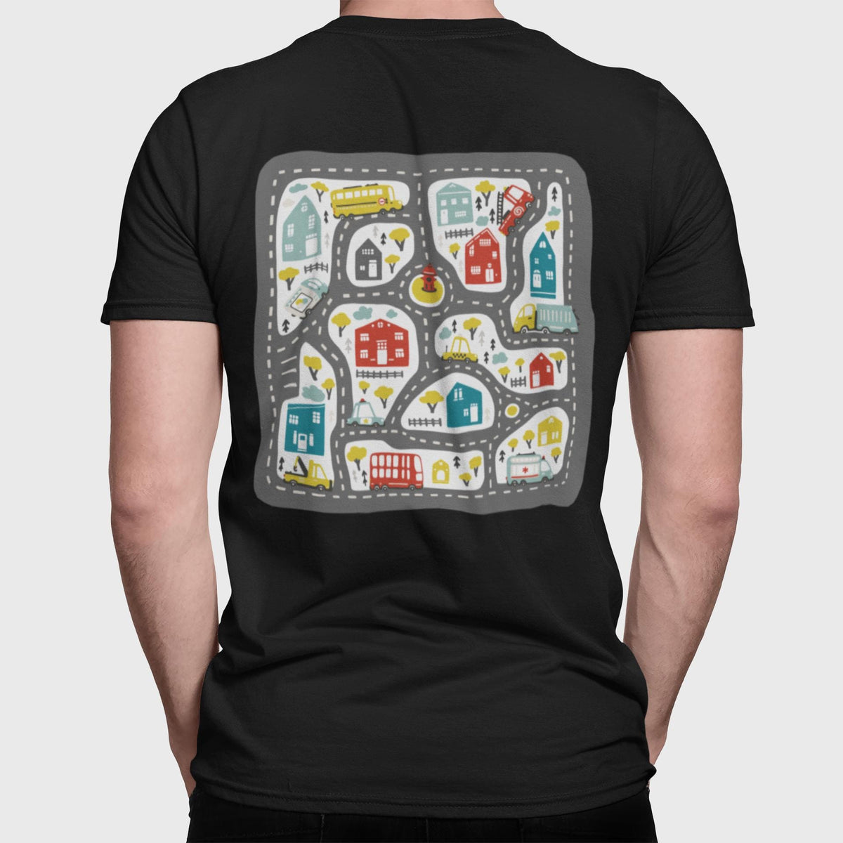 Play Cars on Dad's Back T-Shirt - lifestyle photo