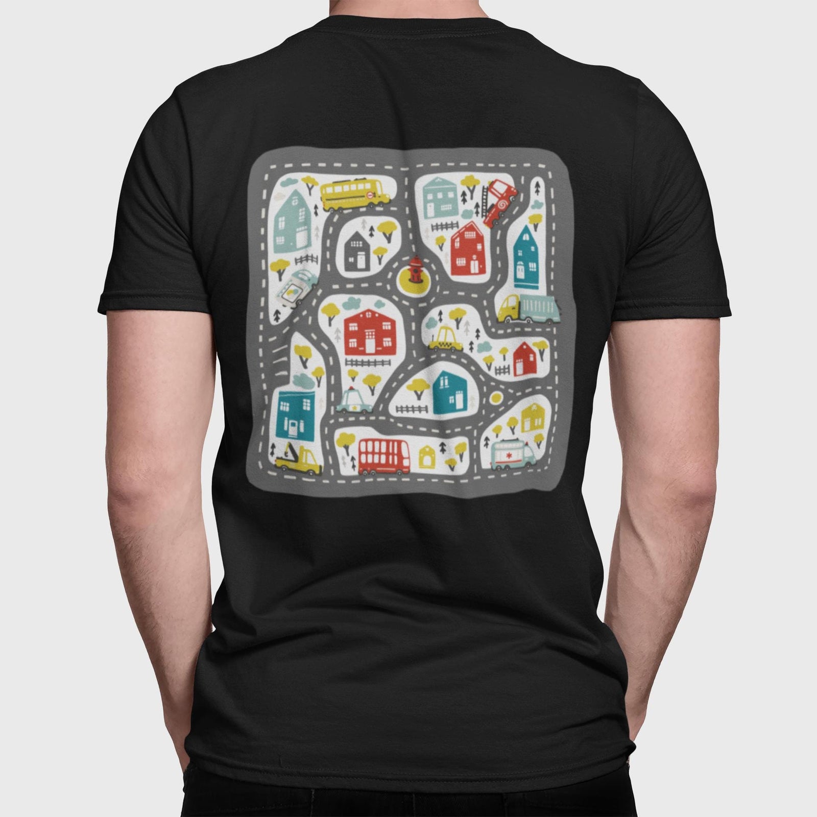 Play Cars on Dad's Back T-Shirt - lifestyle photo