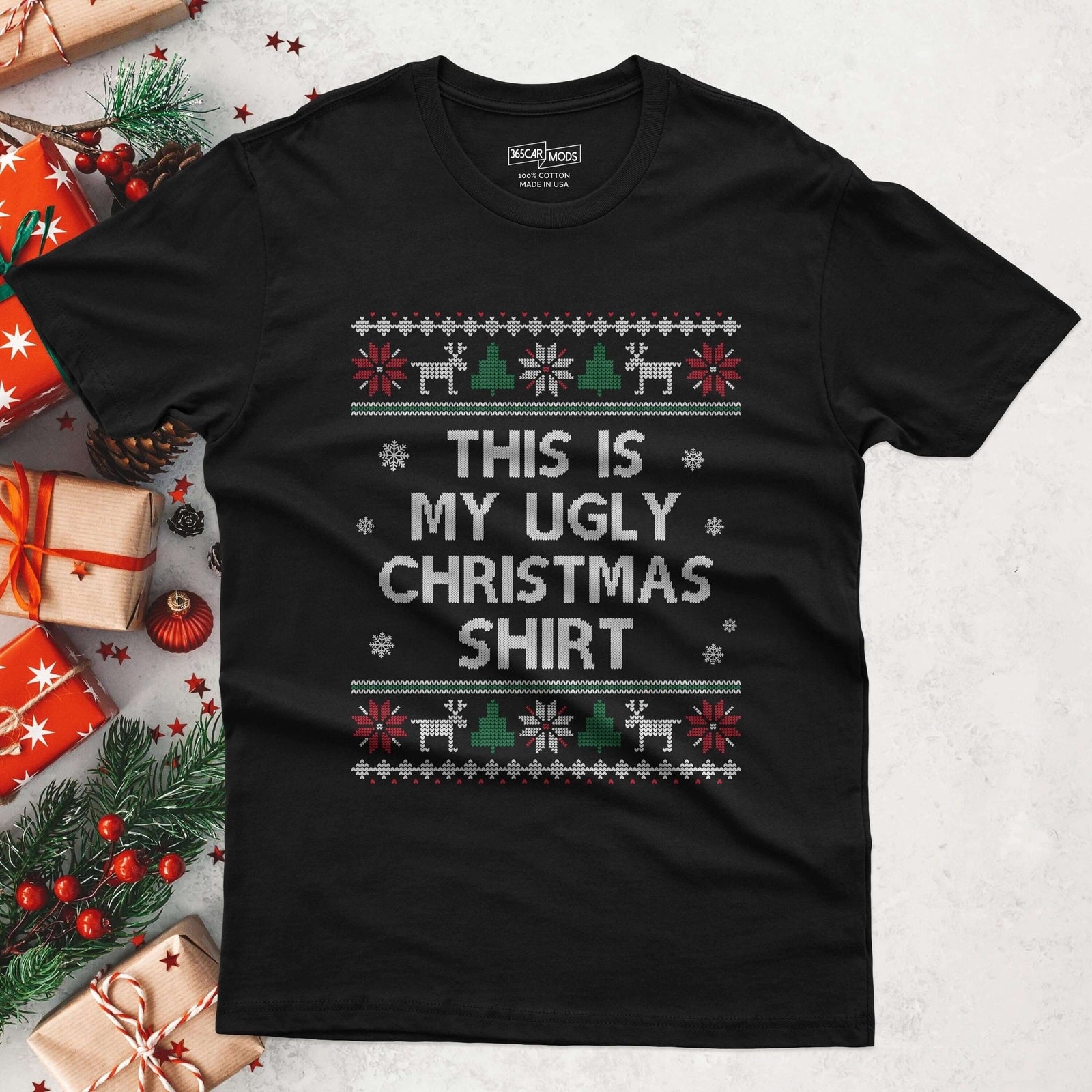 This Is My Ugly Christmas T-Shirt - lifestyle photo