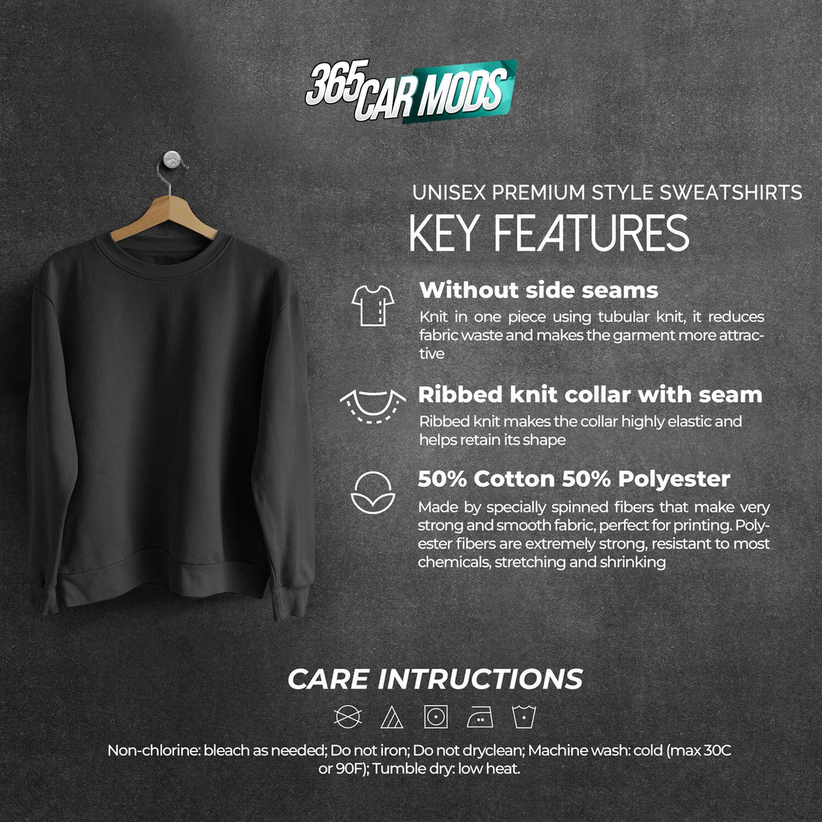 Merry Diecast-Mas Ugly Christmas Sweatshirt, view 5