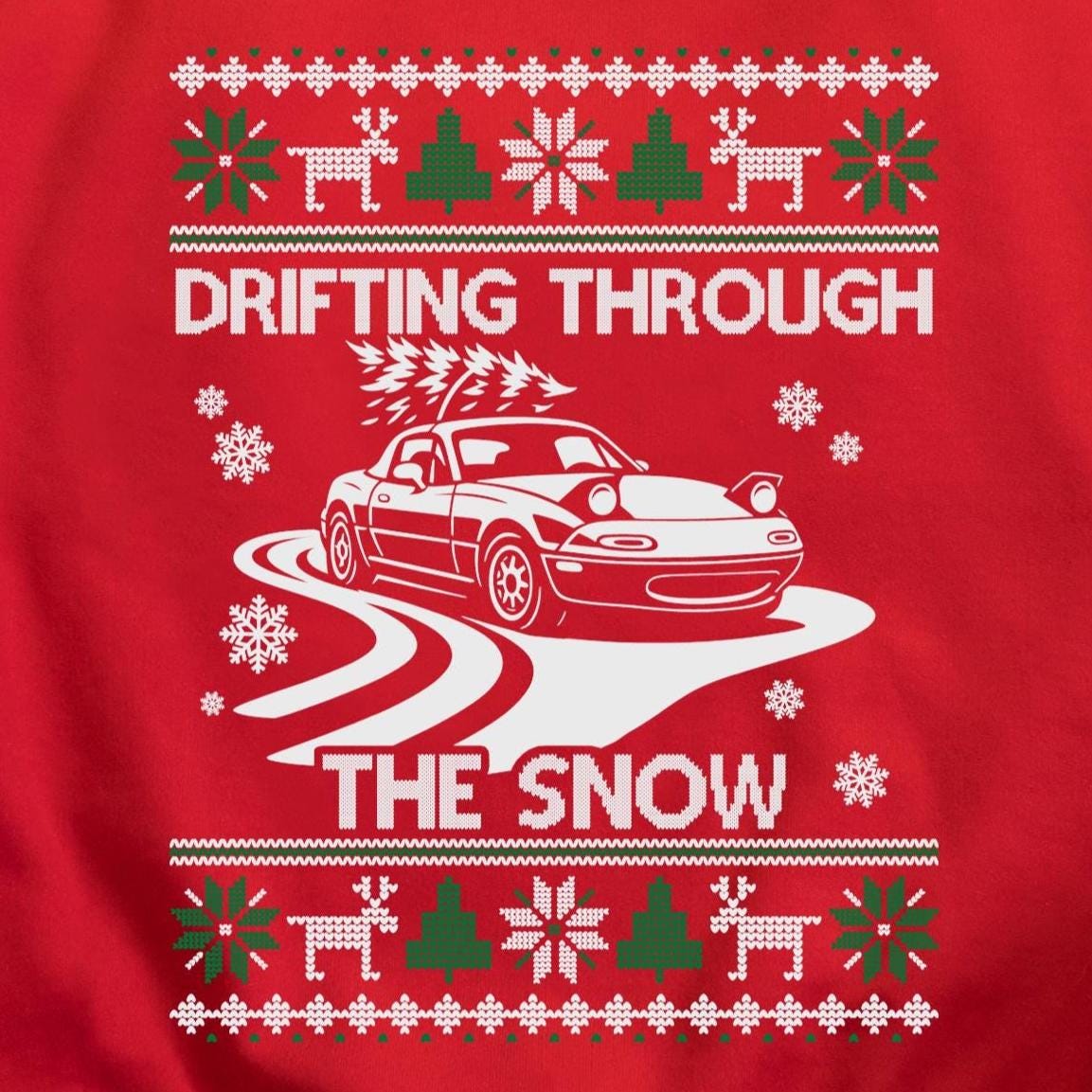Drifting Through the Snow Sweatshirt, view 2