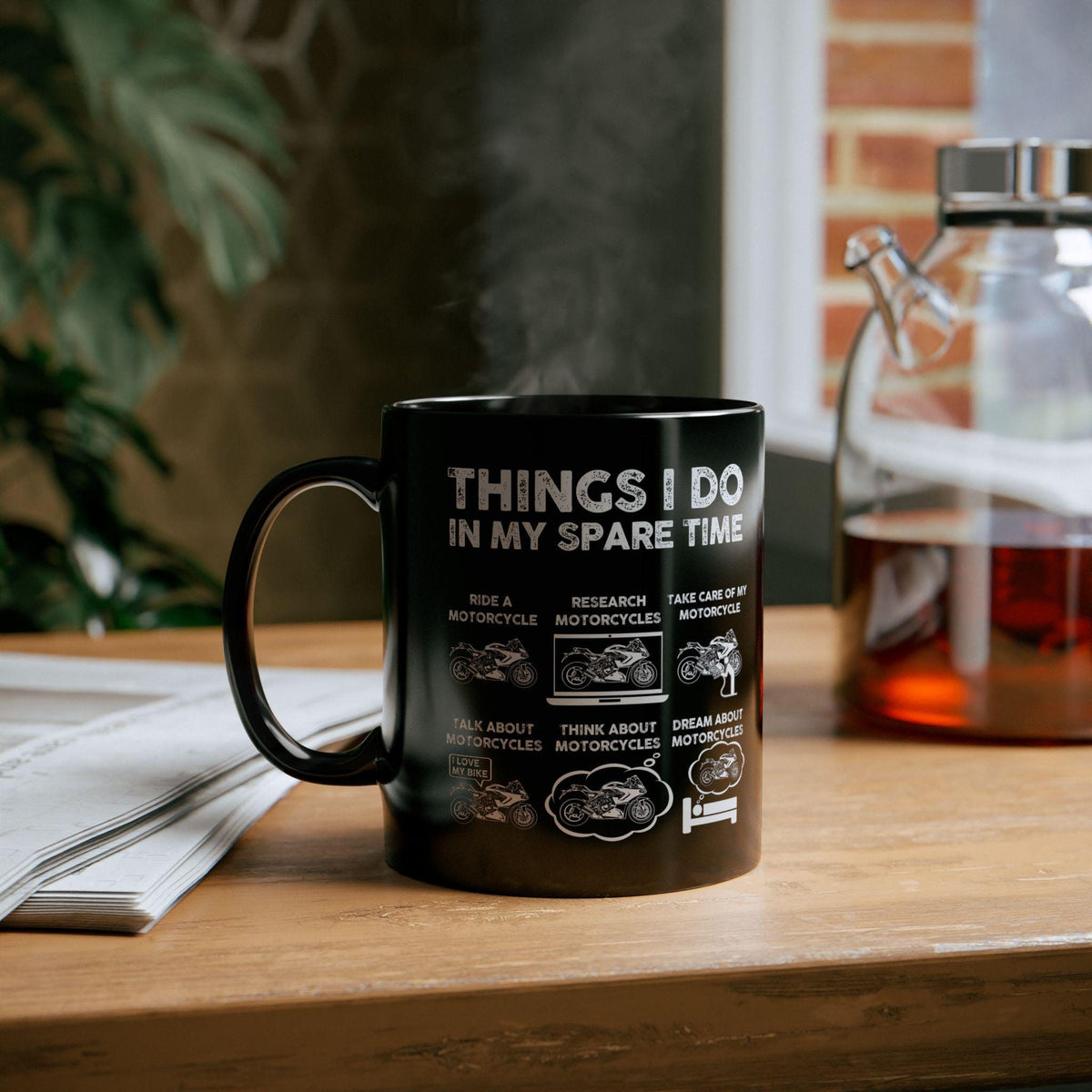 Things I Do in My Spare Time Sportsbike Mug | Motorcycle Rider Gift