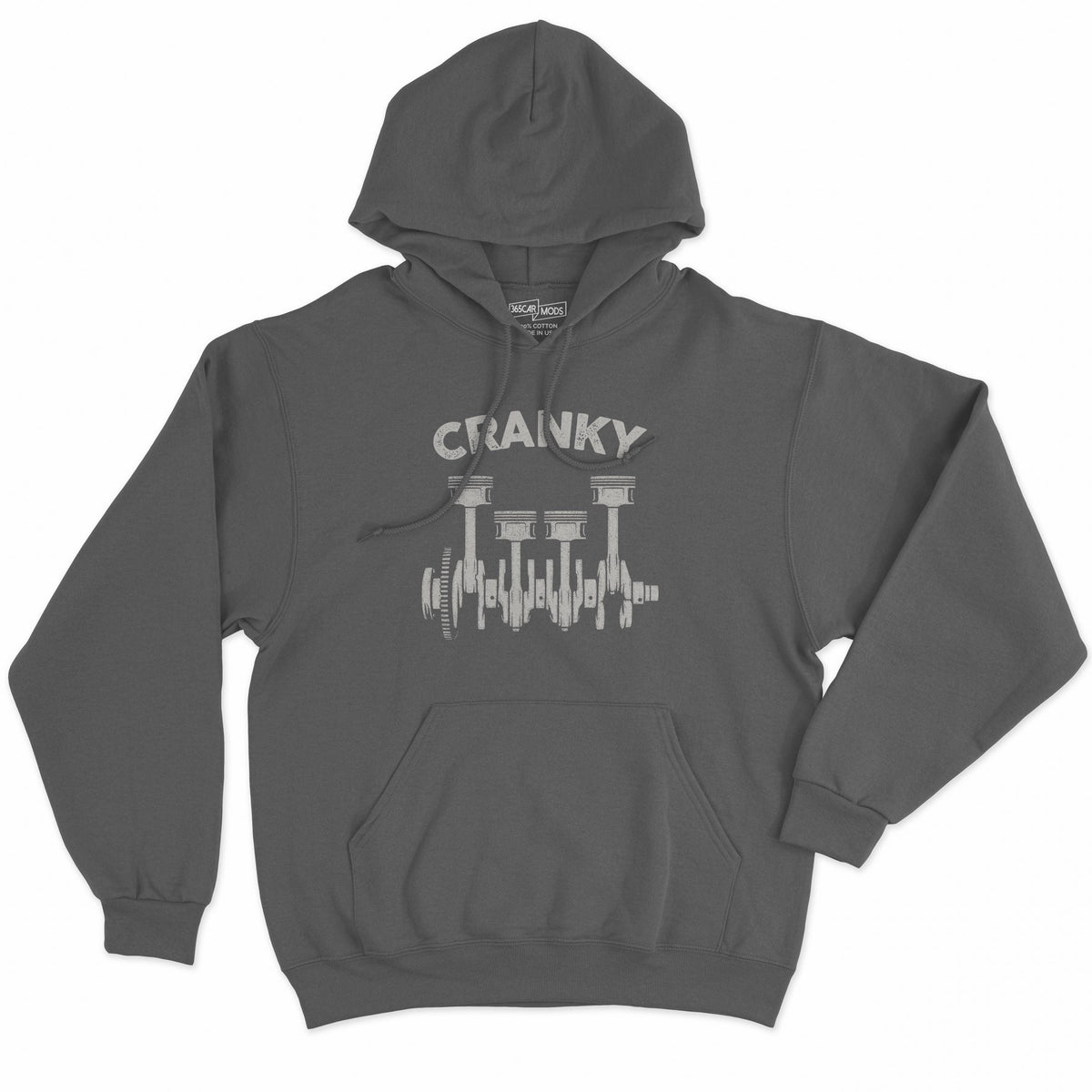 Cranky Mechanic Hoodie | Funny Car Guy Engine Humor