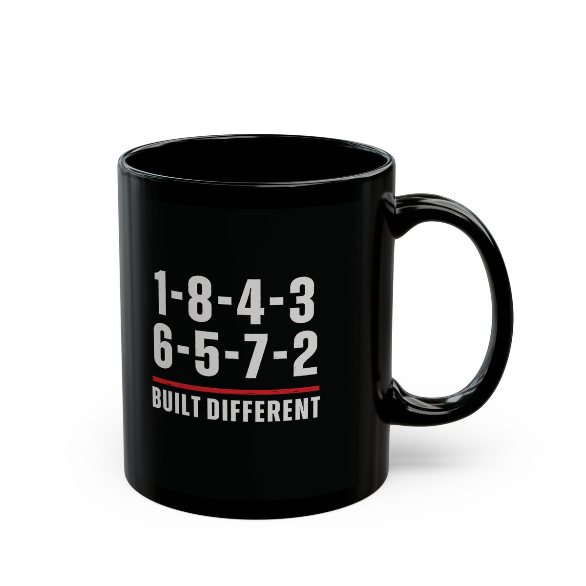 Built Different V8 Firing Order Mug | 1-8-4-3-6-5-7-2