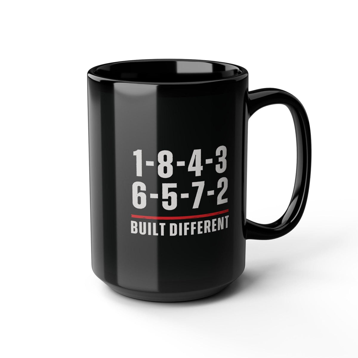 Built Different V8 Firing Order Mug | 1-8-4-3-6-5-7-2