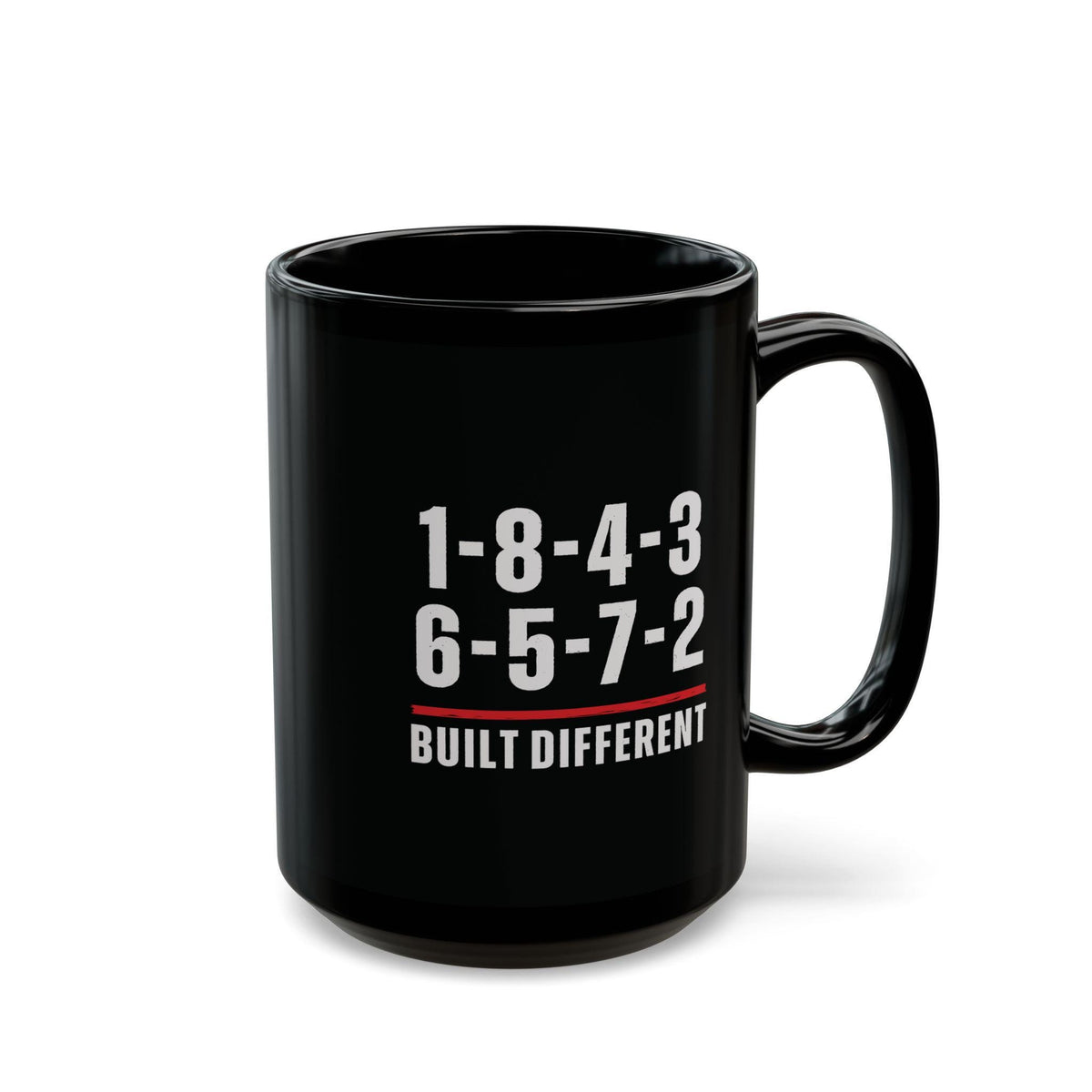 Built Different V8 Firing Order Mug | 1-8-4-3-6-5-7-2