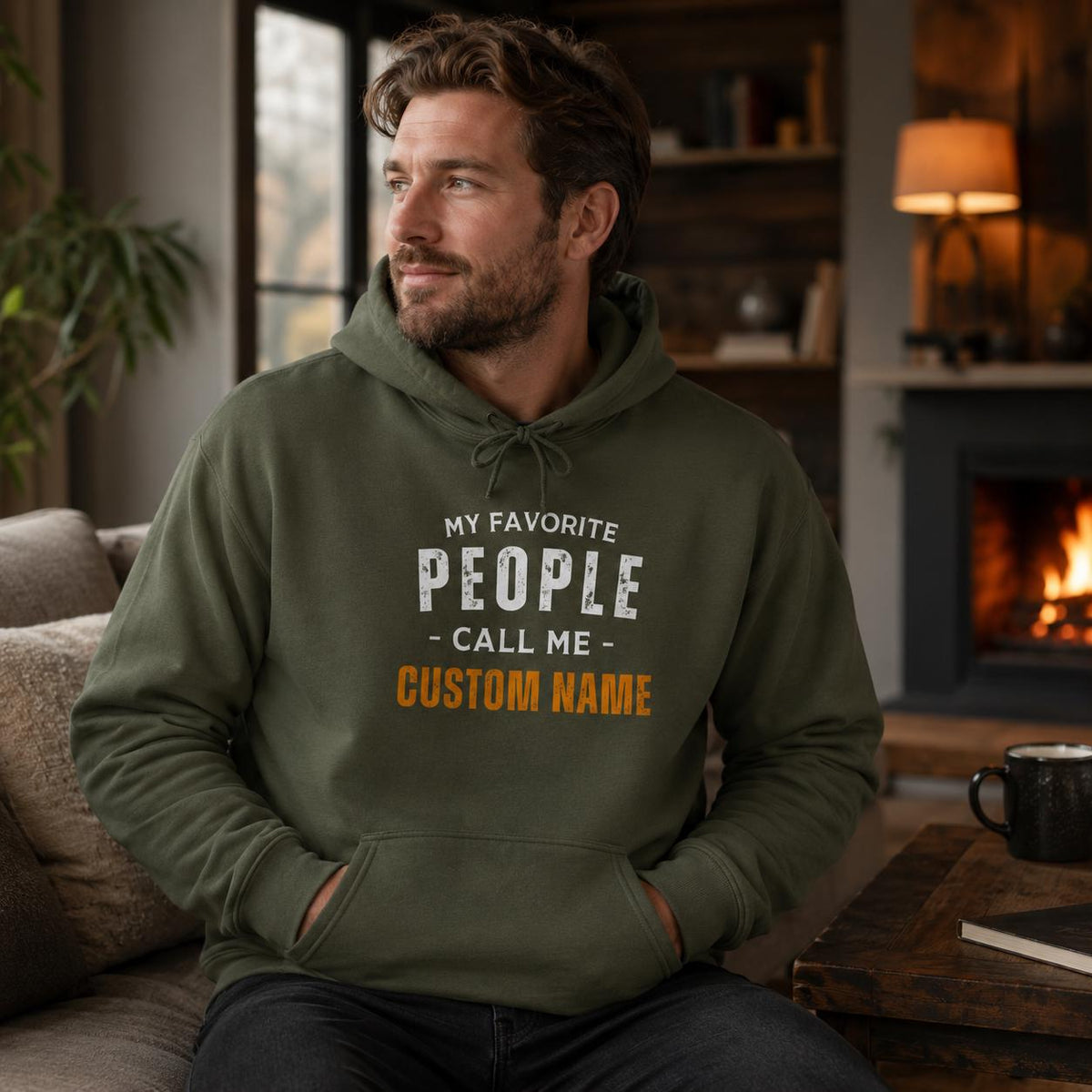 My Favorite People Call Me hoodie - lifestyle photo
