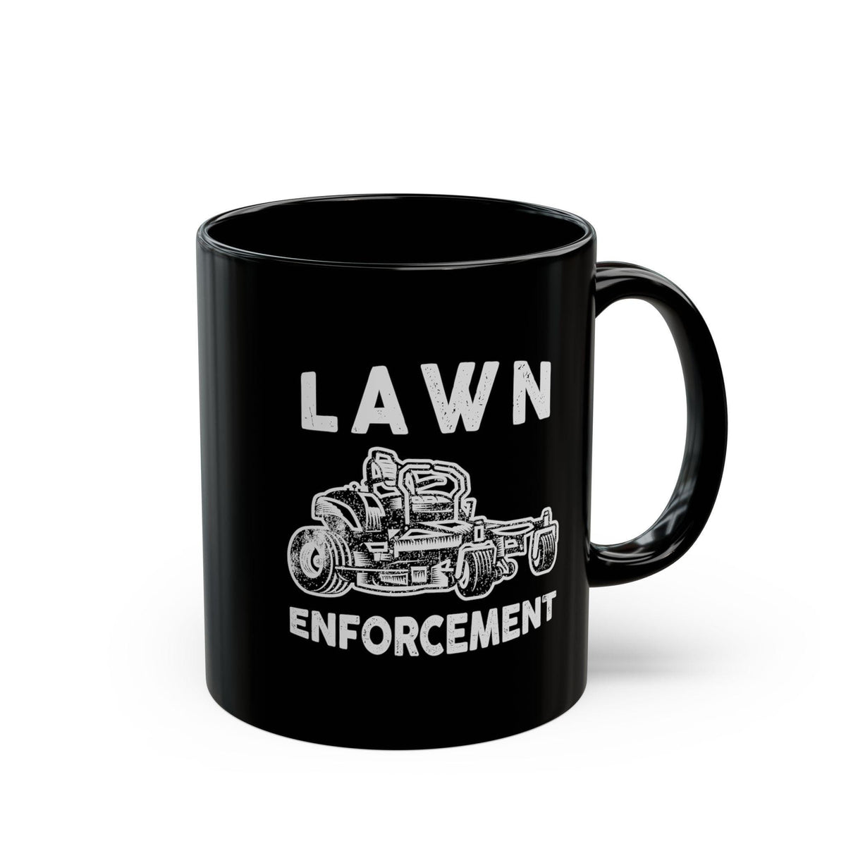 Lawn Enforcement Mug | Funny Lawn Mowing Humor Gift