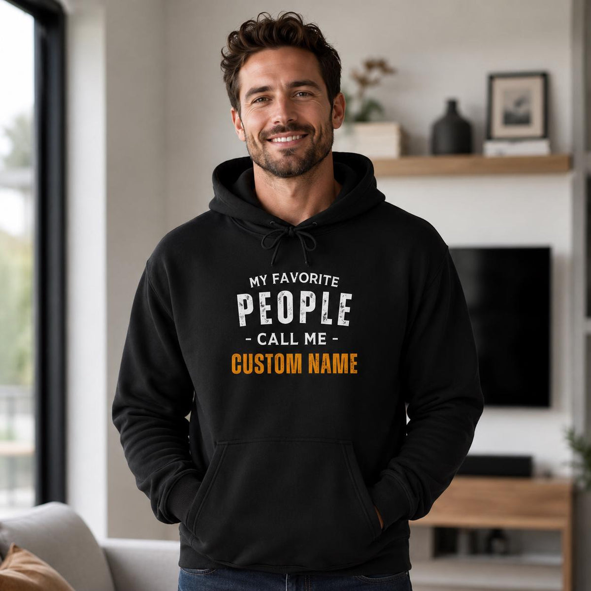 My Favorite People Call Me hoodie - lifestyle photo
