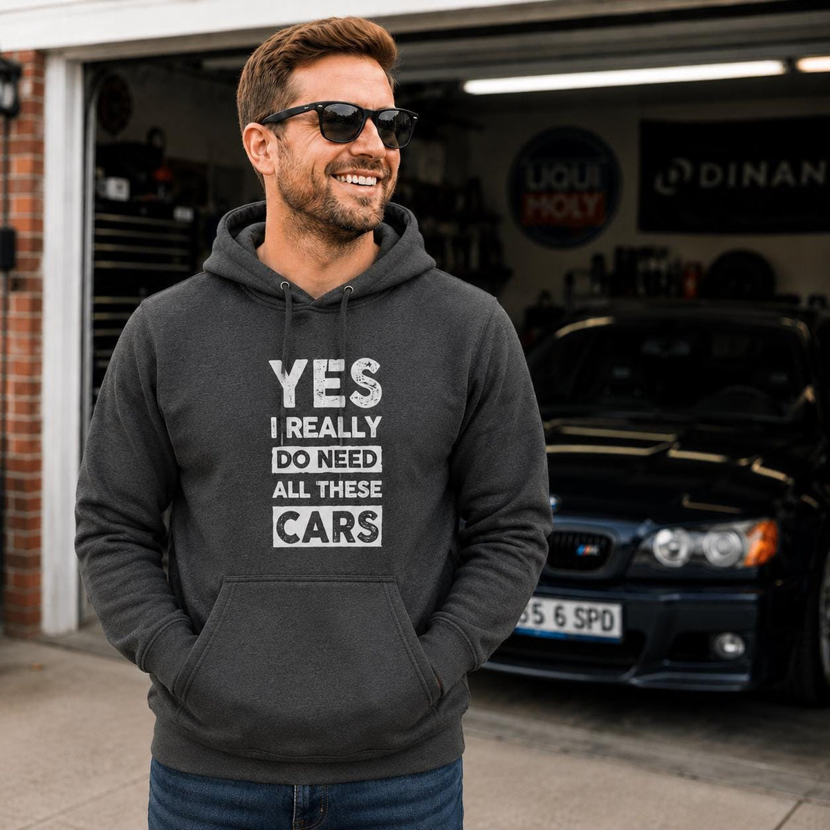 Yes I Really Do Need All These Cars Hoodie | Funny Car Guy Gift