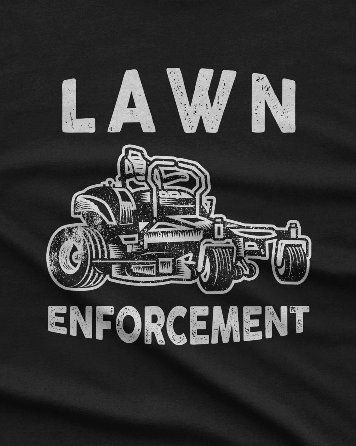 Lawn Enforcement Officer Tank Top | Funny Mowing Gift