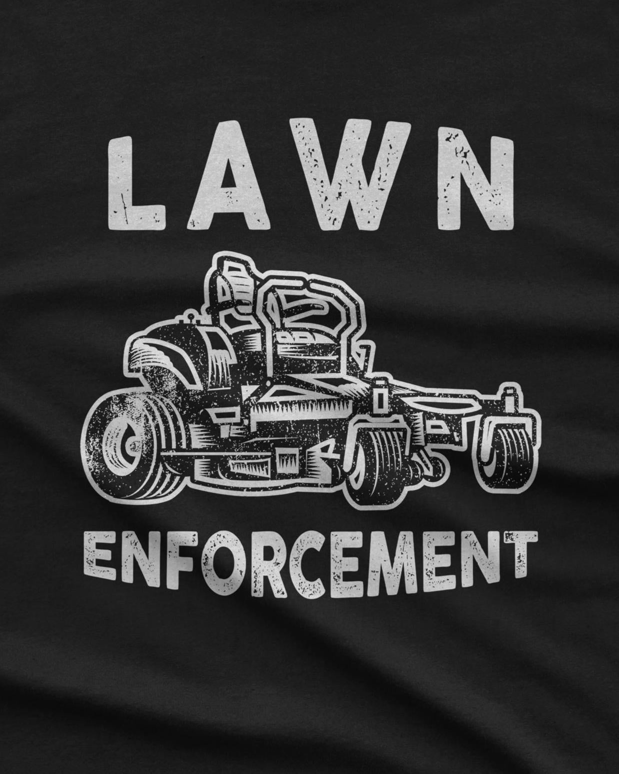 Lawn Enforcement Officer Tank Top