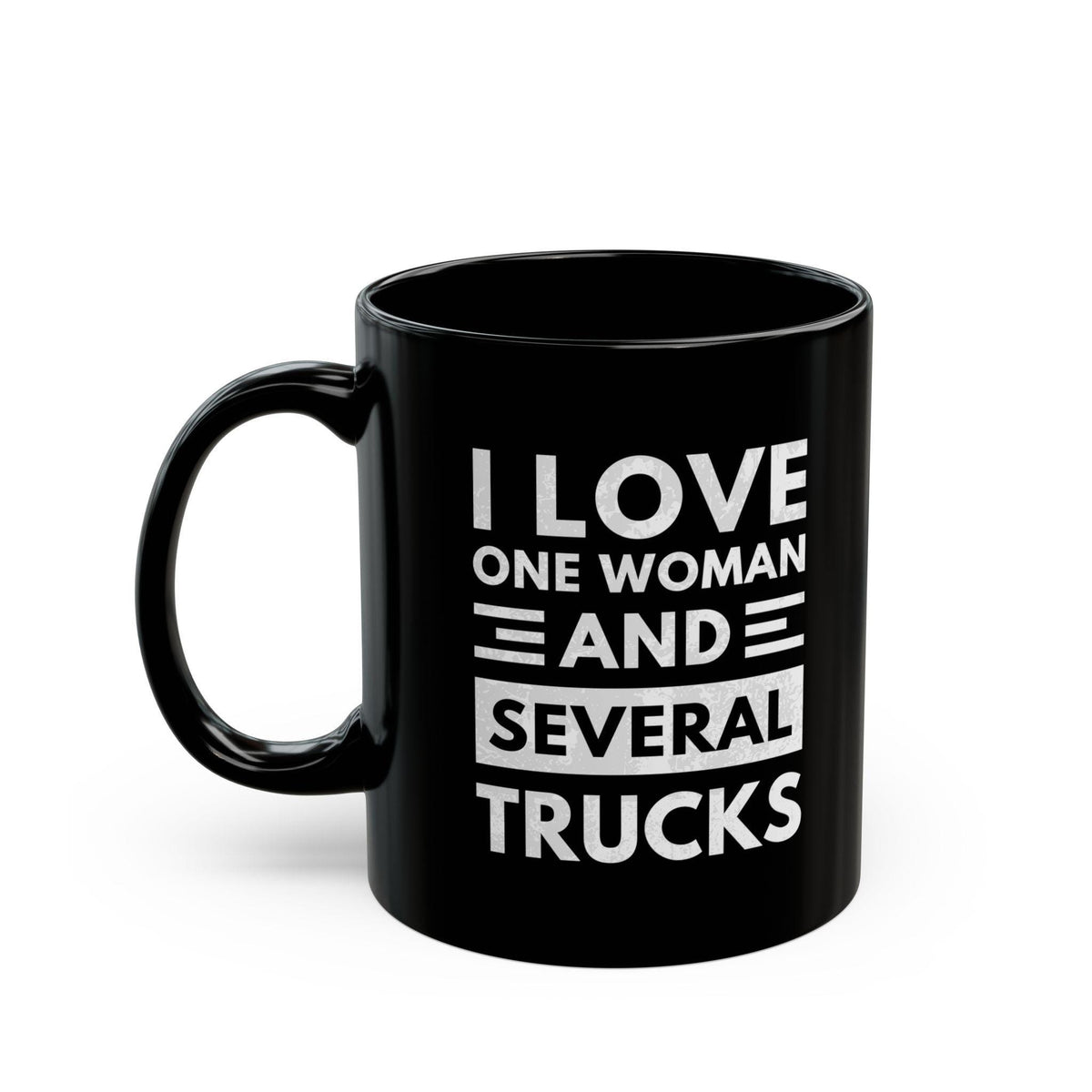 I Love One Woman and Several Trucks Mug | Funny Trucker Gift