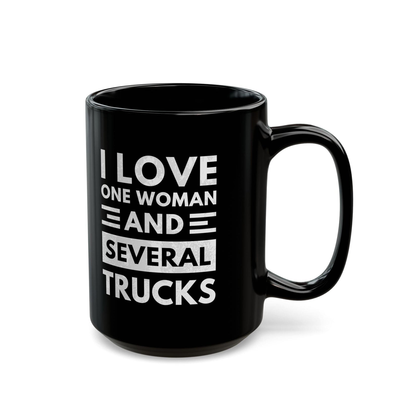 I Love One Woman and Several Trucks Mug | Funny Trucker Gift