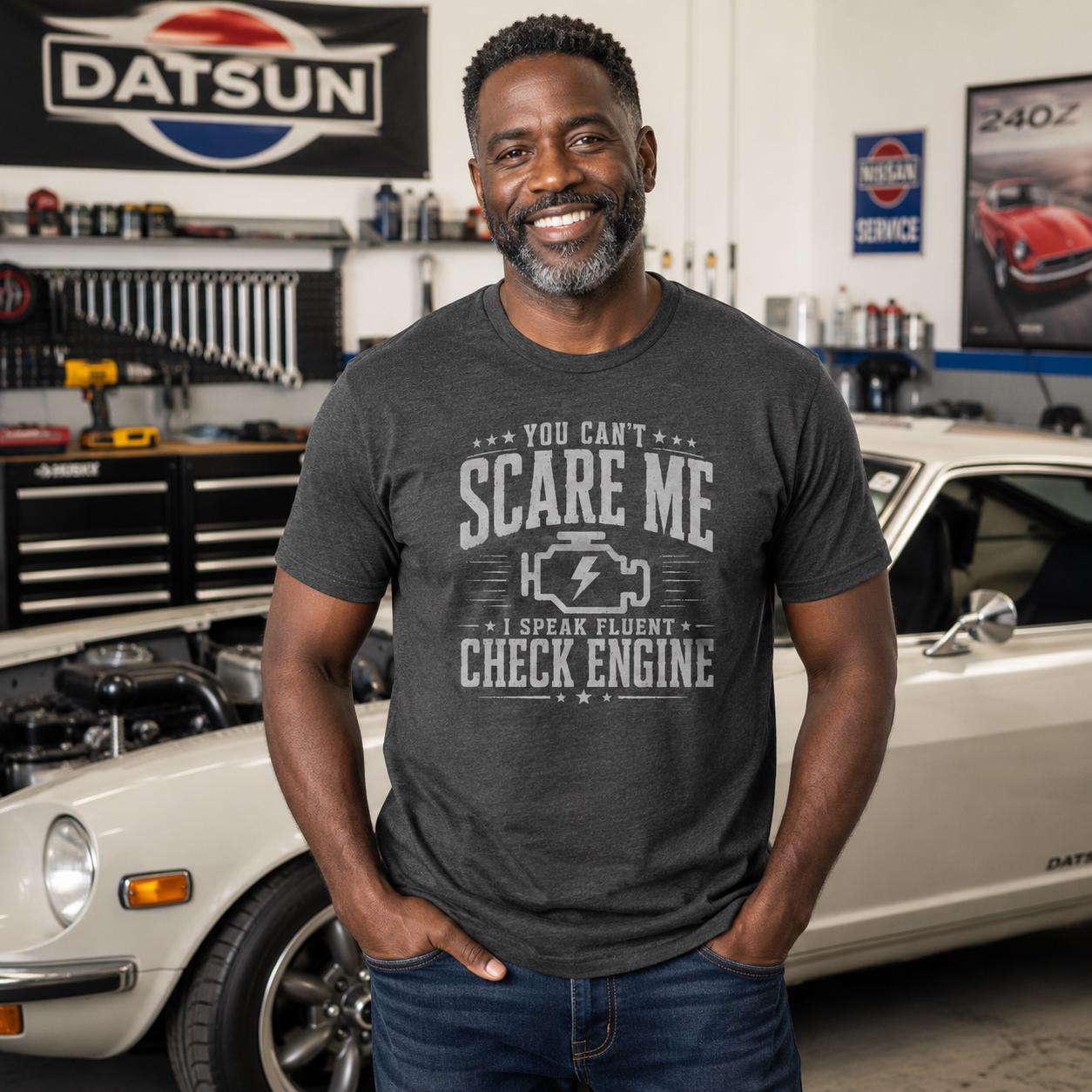 Vintage Check Engine T-Shirt - lifestyle photo