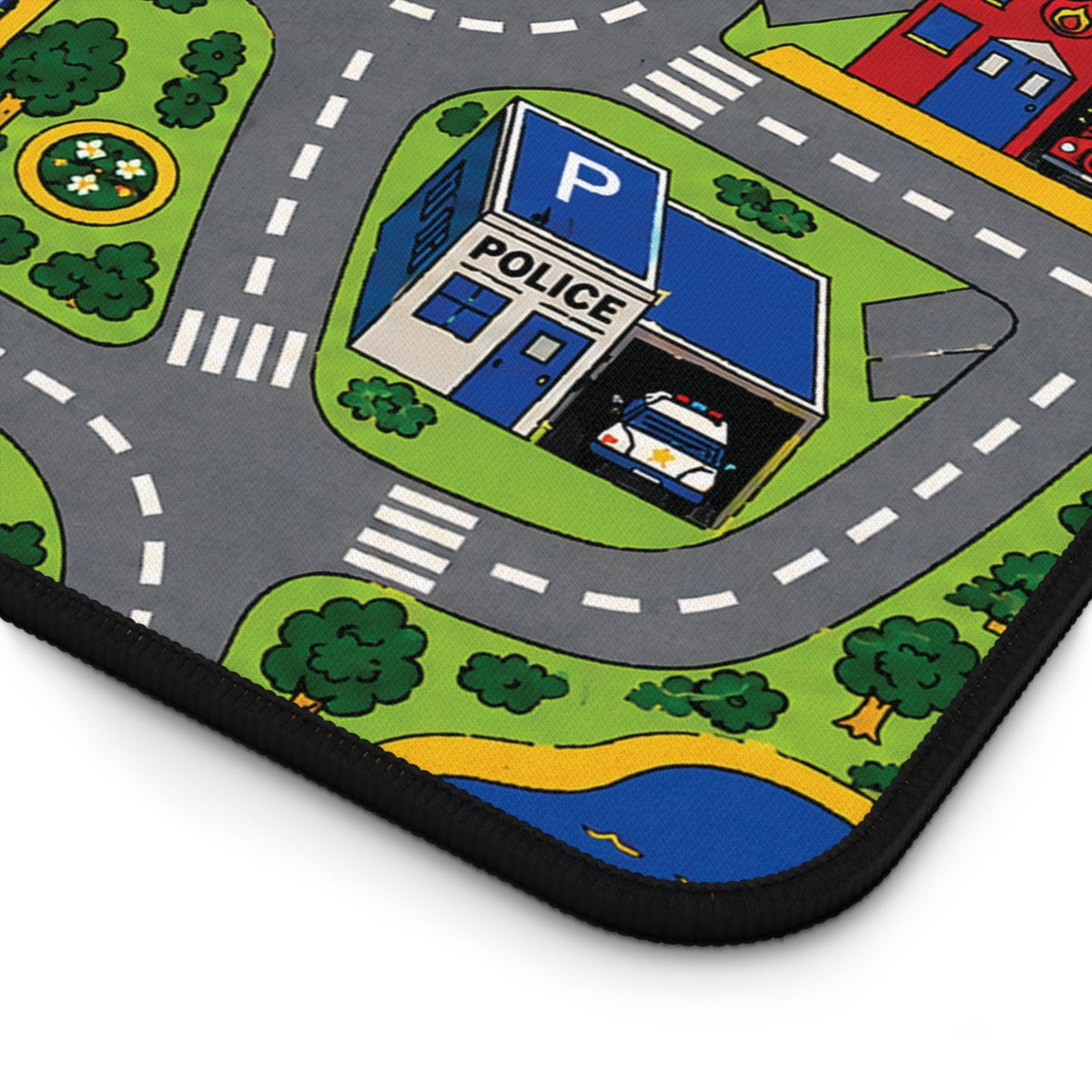 City Carpet Desk Mat | Retro 90s Gaming Mouse Pad