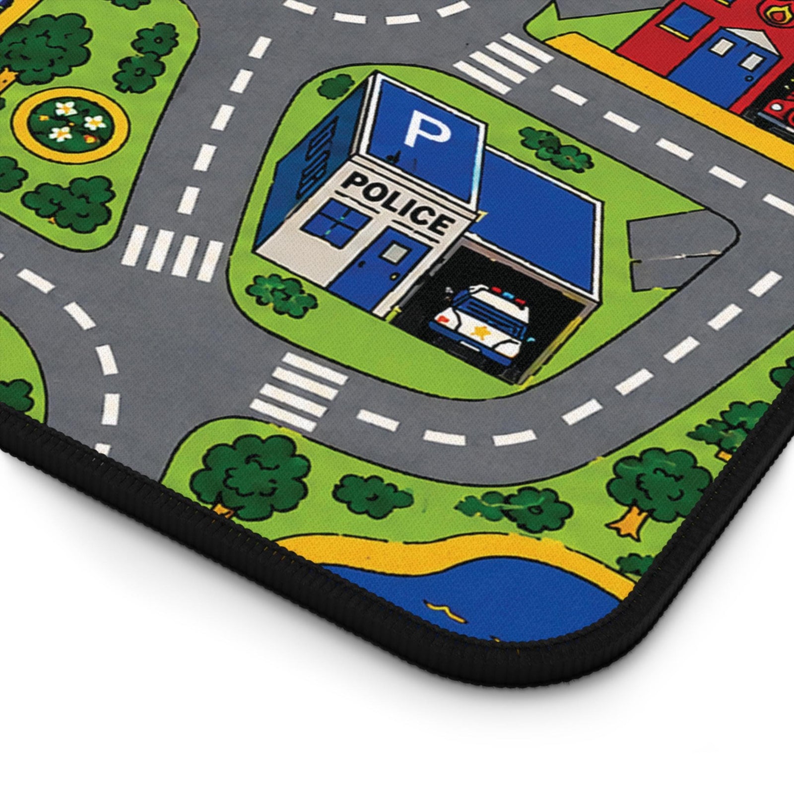 City Carpet Desk Mat | Retro 90s Gaming Mouse Pad