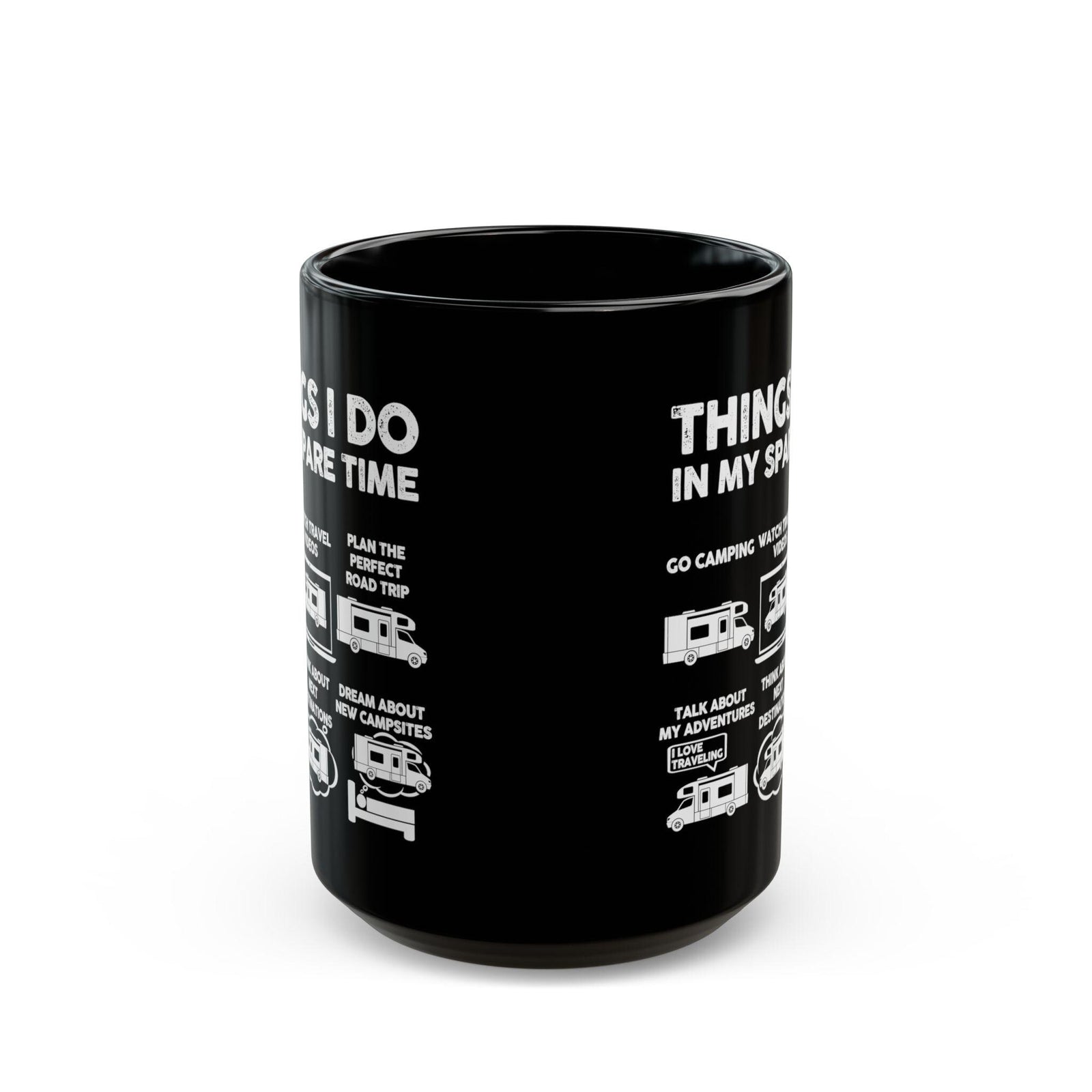 Camper Life Things I Do Mug | Funny RV Coffee Cup Gift