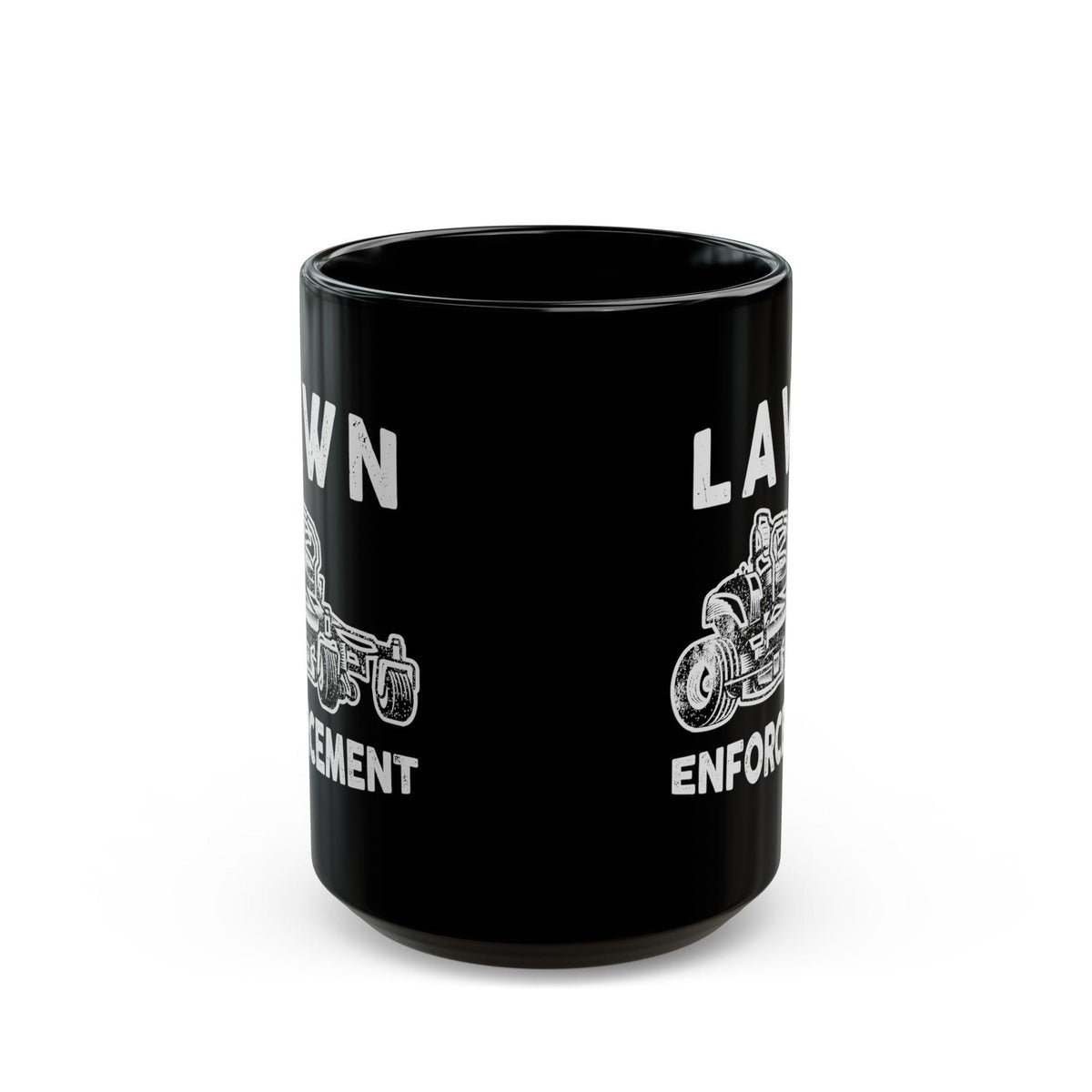 Lawn Enforcement Mug | Funny Lawn Mowing Humor Gift