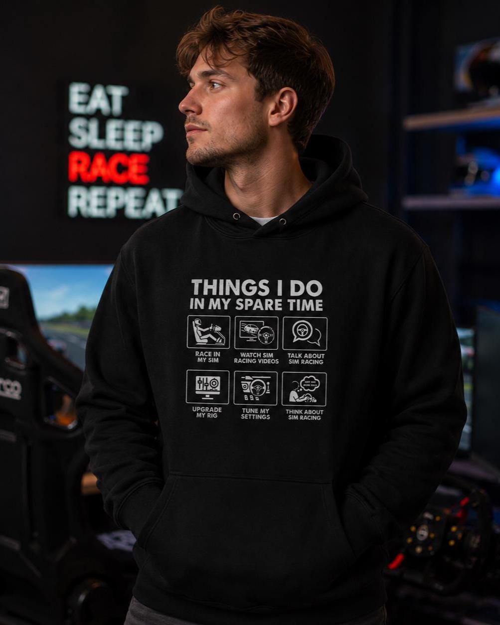 Sim Racing Hoodie