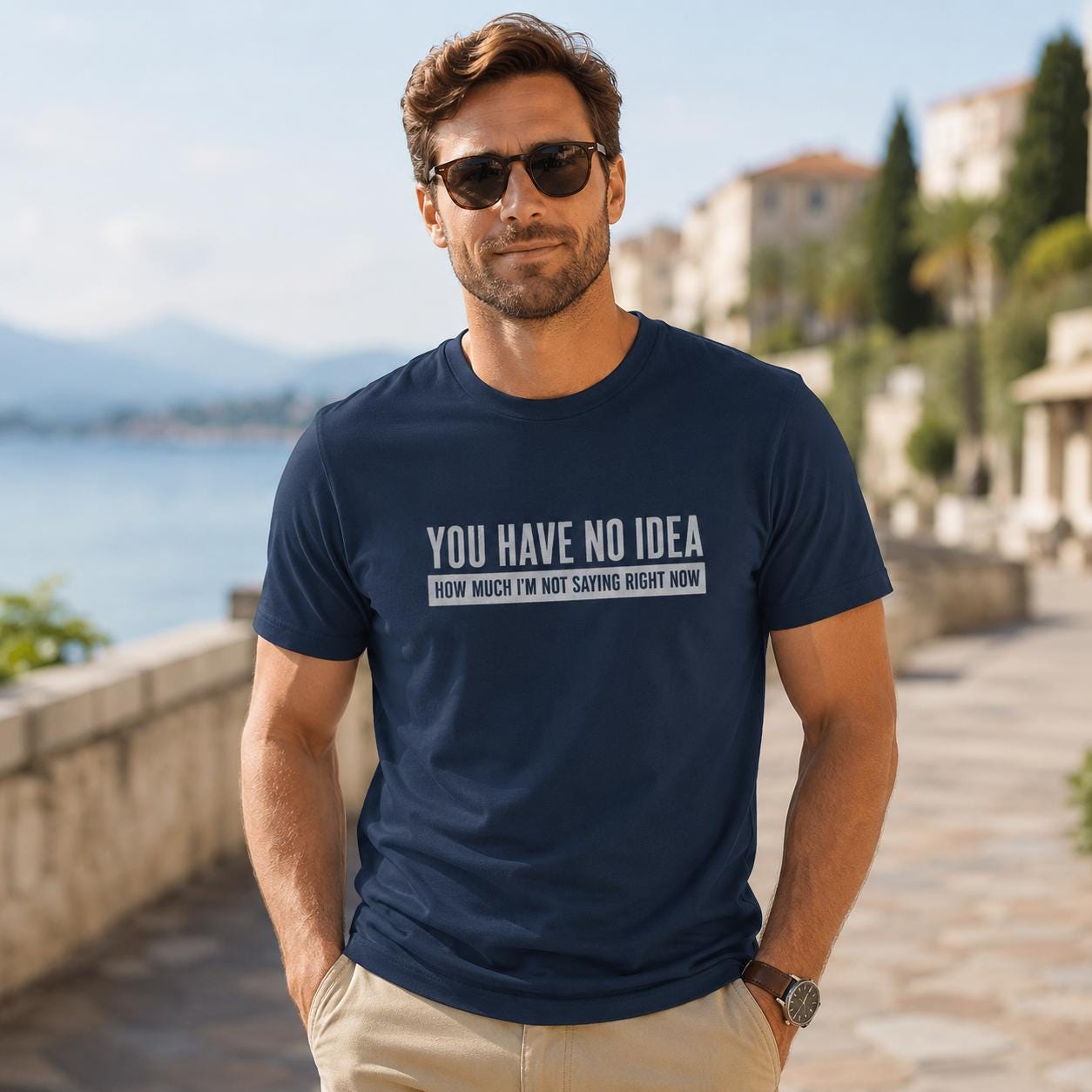 You Have No Idea T-Shirt - lifestyle photo