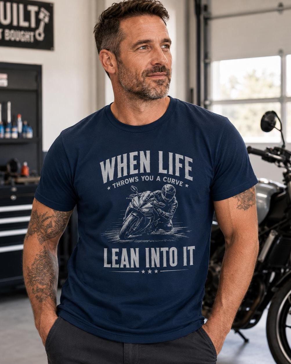 Lean Into It T-Shirt - lifestyle photo