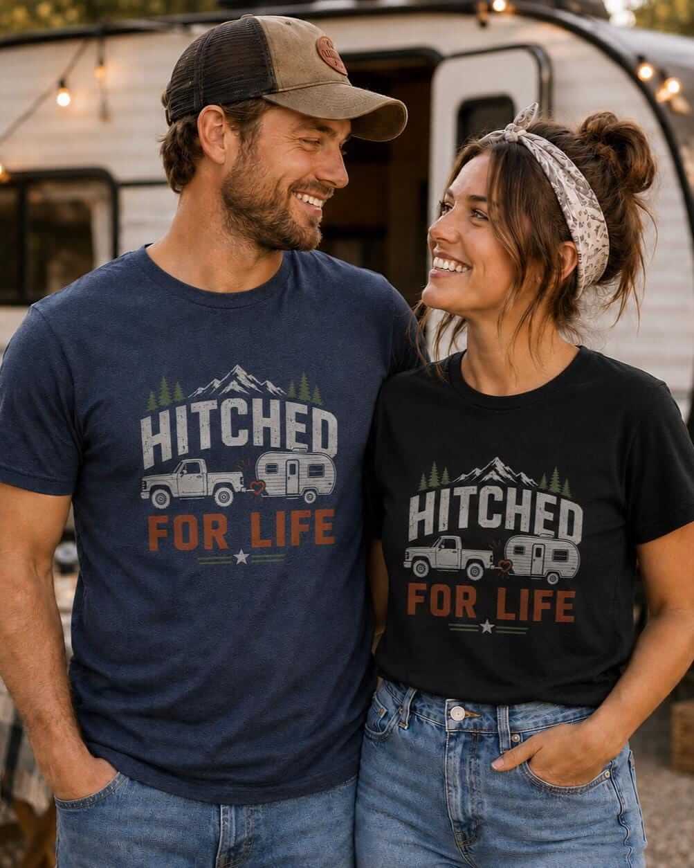 Hitched for Life T-Shirt - lifestyle photo