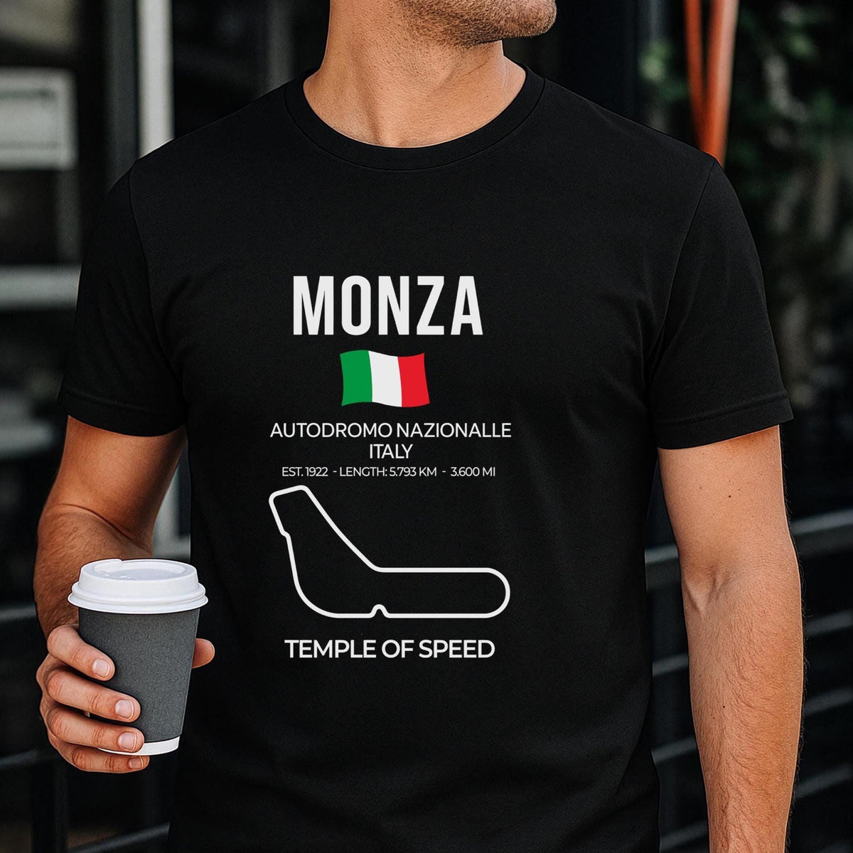 Monza Race Track T-Shirt - lifestyle photo