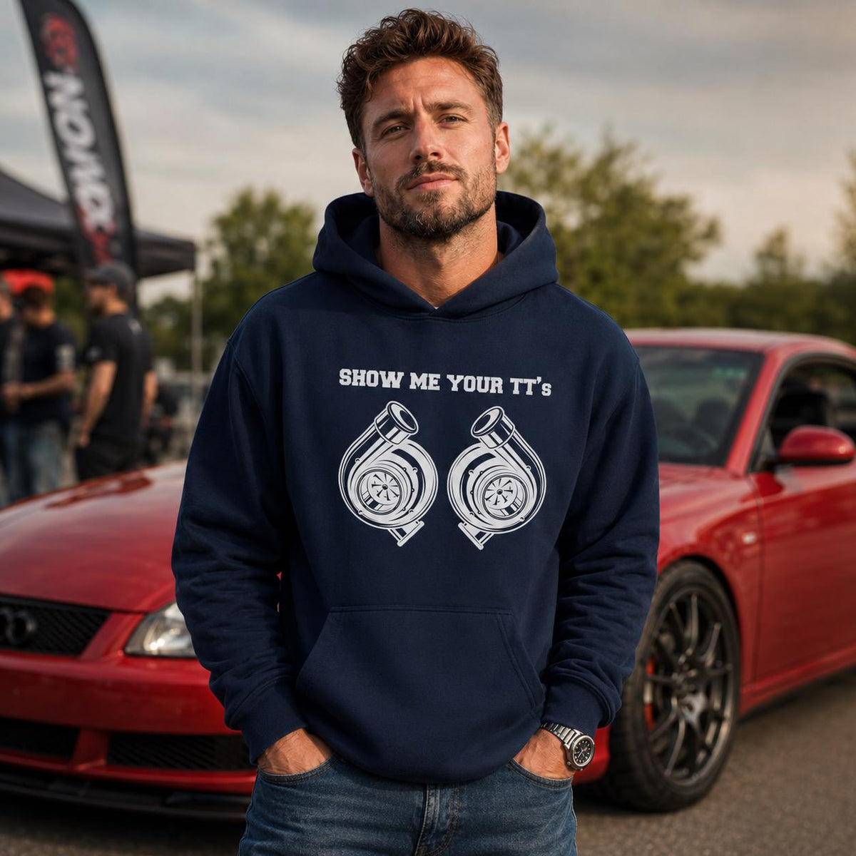Show Me Your TT's Car hoodie - lifestyle photo