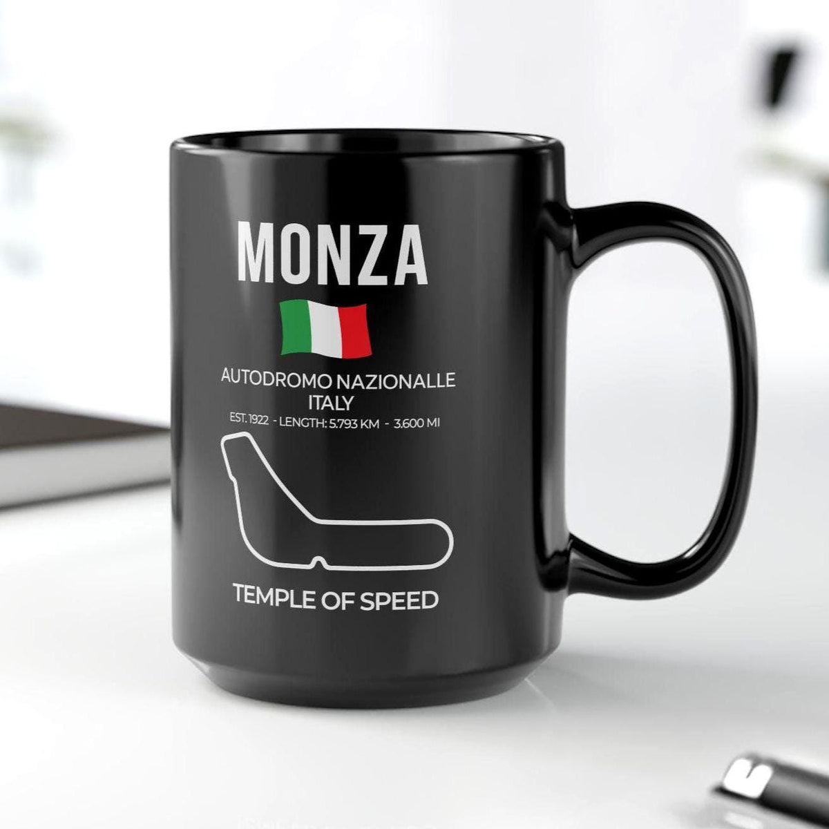 Monza Race Track Coffee Mug | Autodromo Nazionale Italy Motorsport Gift