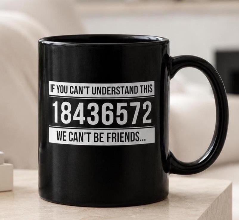 18436572 V8 Firing Order Coffee Mug