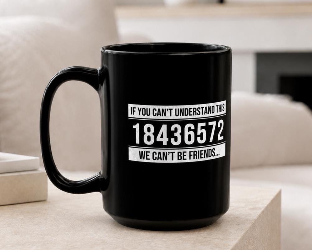 18436572 V8 Firing Order Coffee Mug | Muscle Car Enthusiast Gift