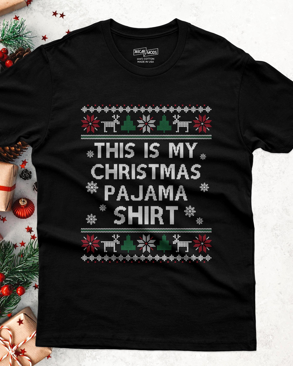 This Is My Christmas Pajama T-Shirt - lifestyle photo